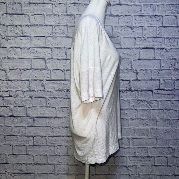 JAMES PERSE Women's Crewneck Tee Shirt Top White size 2 Medium - Picture 4 of 13